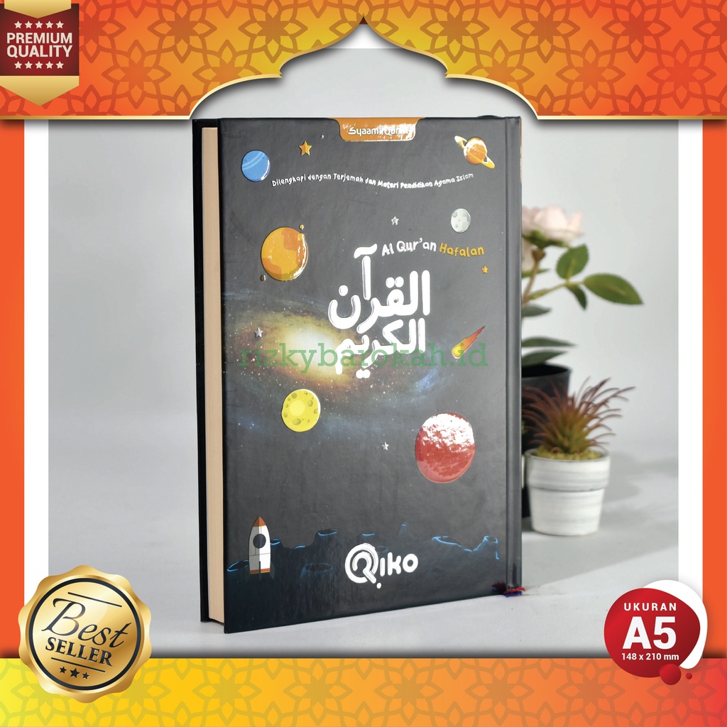 Al-Quran Riko A5 HC, Mushaf Hafalan Terjemah dan Materi Pendidikan Agama Islam - Alquran Riko The Se
