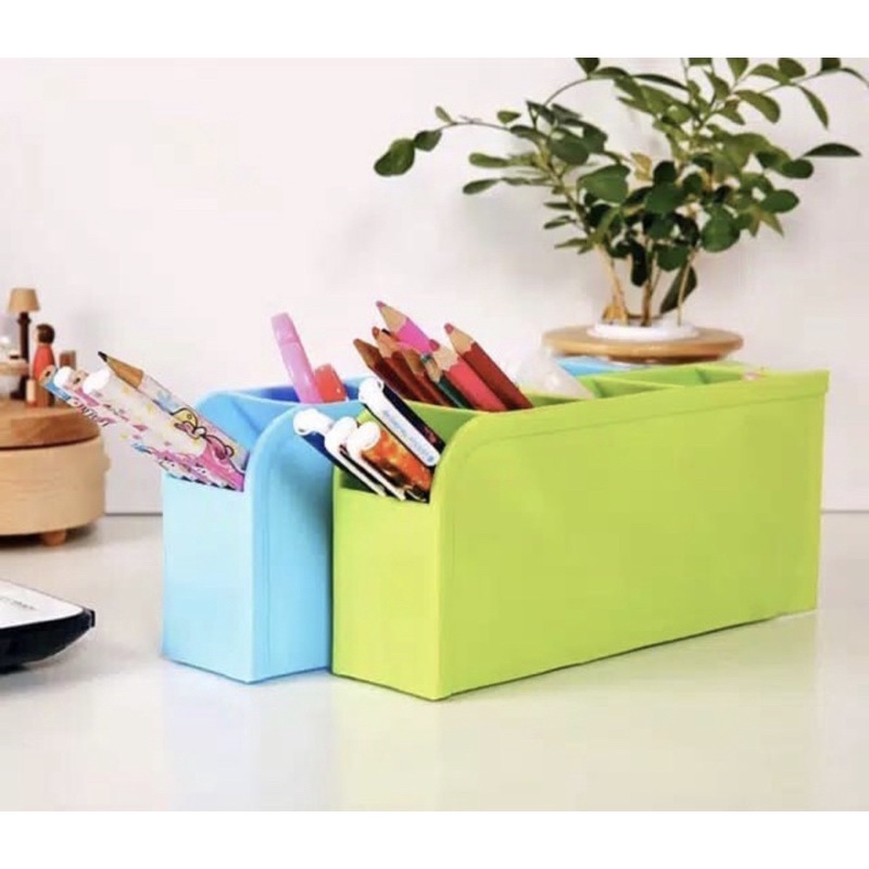 [HASHIRE] Rak Tempat Pena Kantor Color 4 tingkat / Stationery Space Office Storage Box