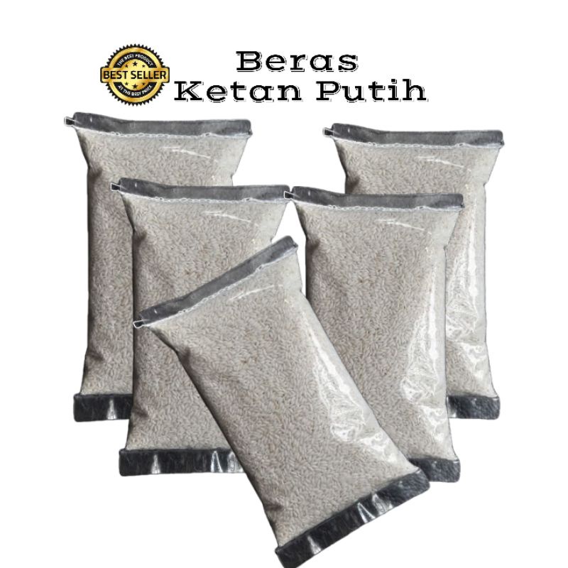 

Beras Ketan Putih 1kg GLUTINOUS RICE | SUPER GRADE