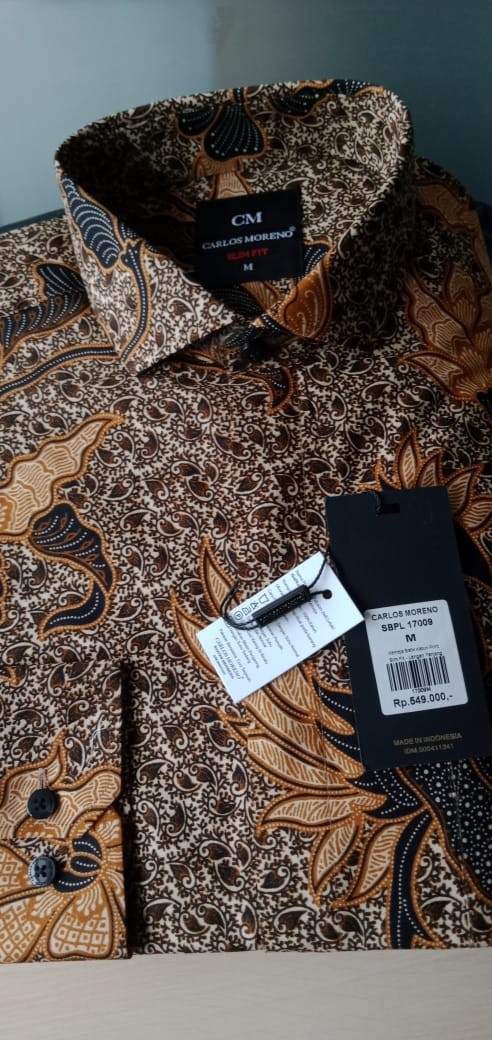 Carlos Moreno Kemeja Batik Pria - Hardinata