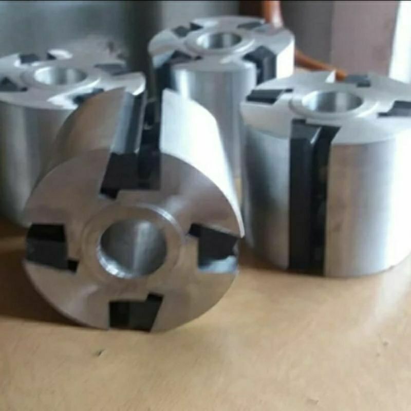 Planer head cutter Aluminium block cutter panjang 100×30×80mm
