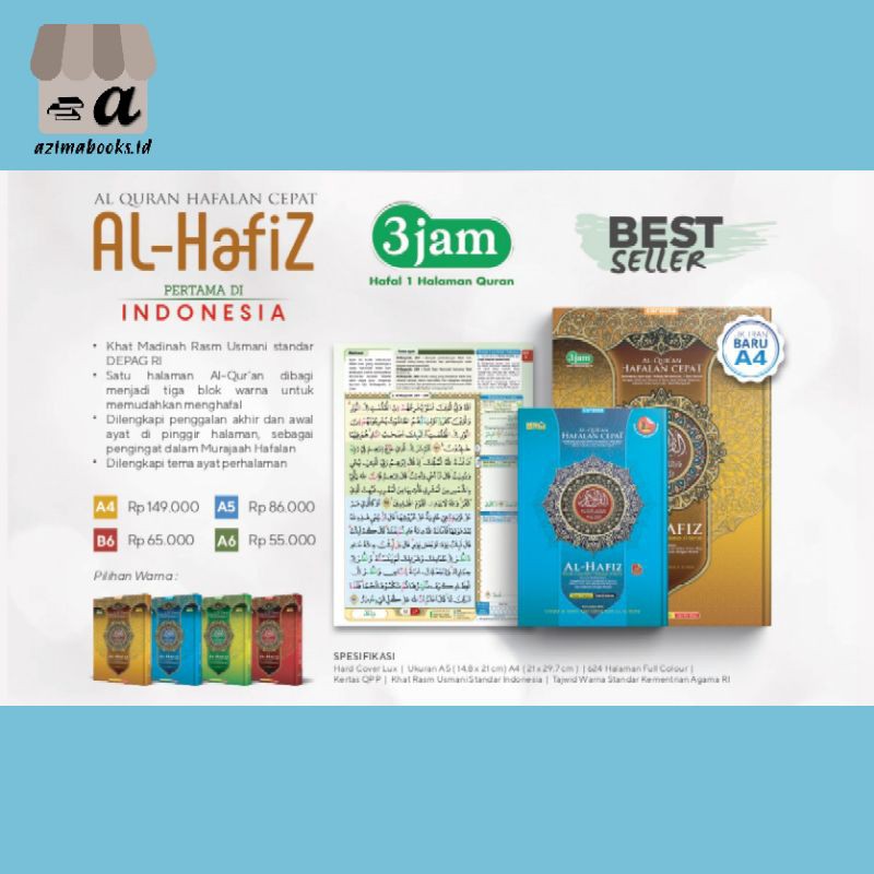 Al QURAN HAFALAN CEPAT Al HAFIZ HC