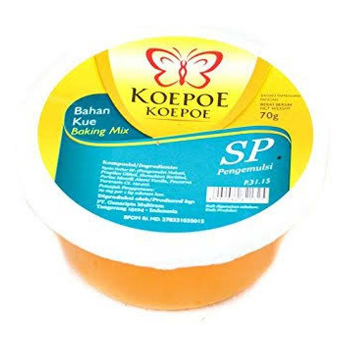 

9H476R- Sp Koepoe Koepoe, Emulsi, Pengembang Kue 70Gram Dyu5Ge4-