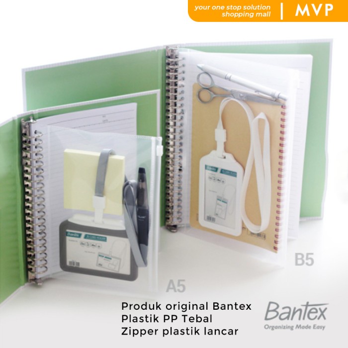 

Cantik Kantong Zipper Multiring A5 20 Ring B5 26 Ring Zipper Pocket Multiring Terbatas