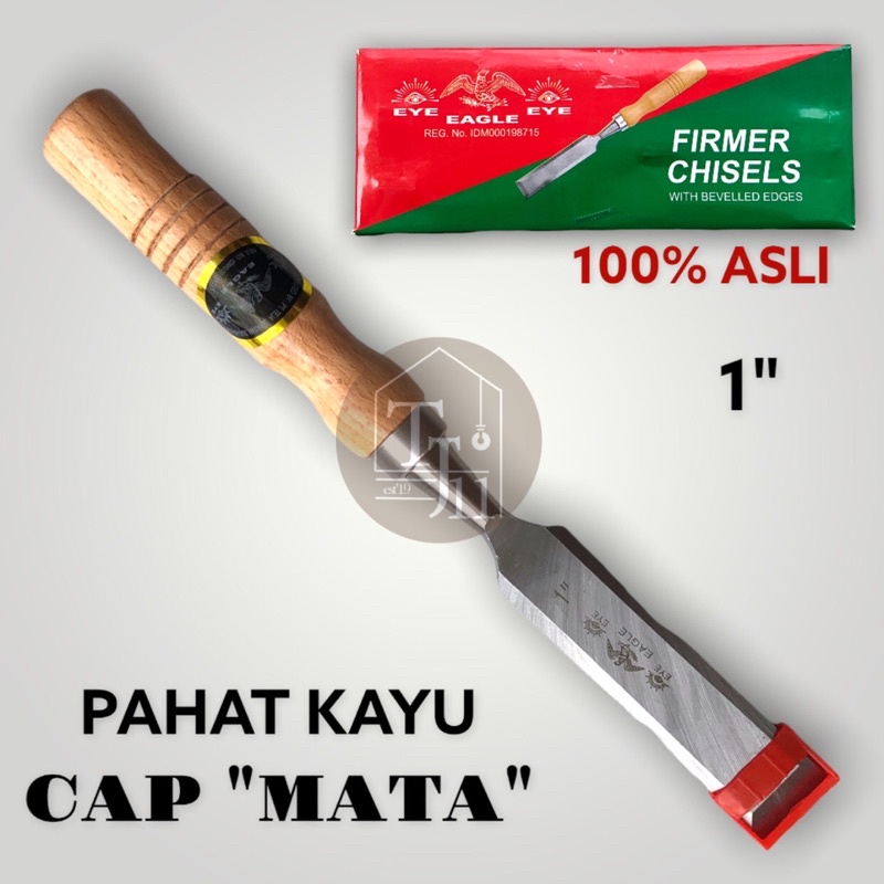 PAHAT KAYU BAJA cap MATA ukuran 1&quot; / TATAH PISAU KAYU cap MATA ukuran 1 inch