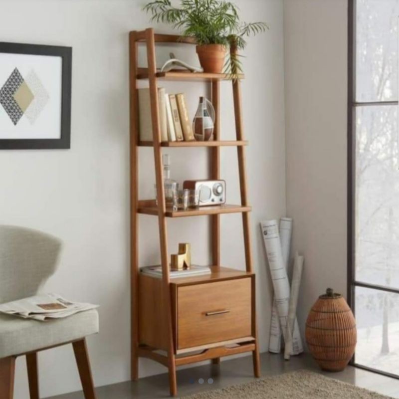 Rak Buku Kayu Jati mebel jepara