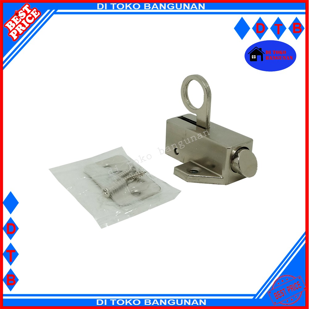 Grendel Kunci Jendela Kotak Spring Knife 2 inch Classic