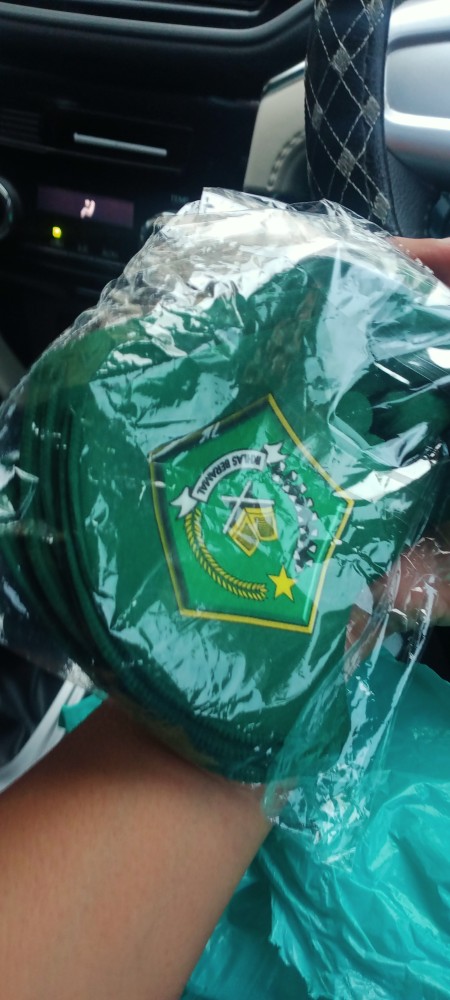 Masker Anak Sekolah Scuba Sd /masker Sekolah Batik/polos/pramuka