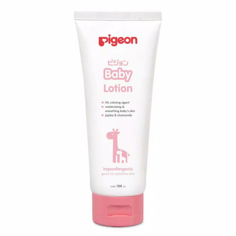 Pigeon Baby Diaper Rash Cream dan Baby Lotion