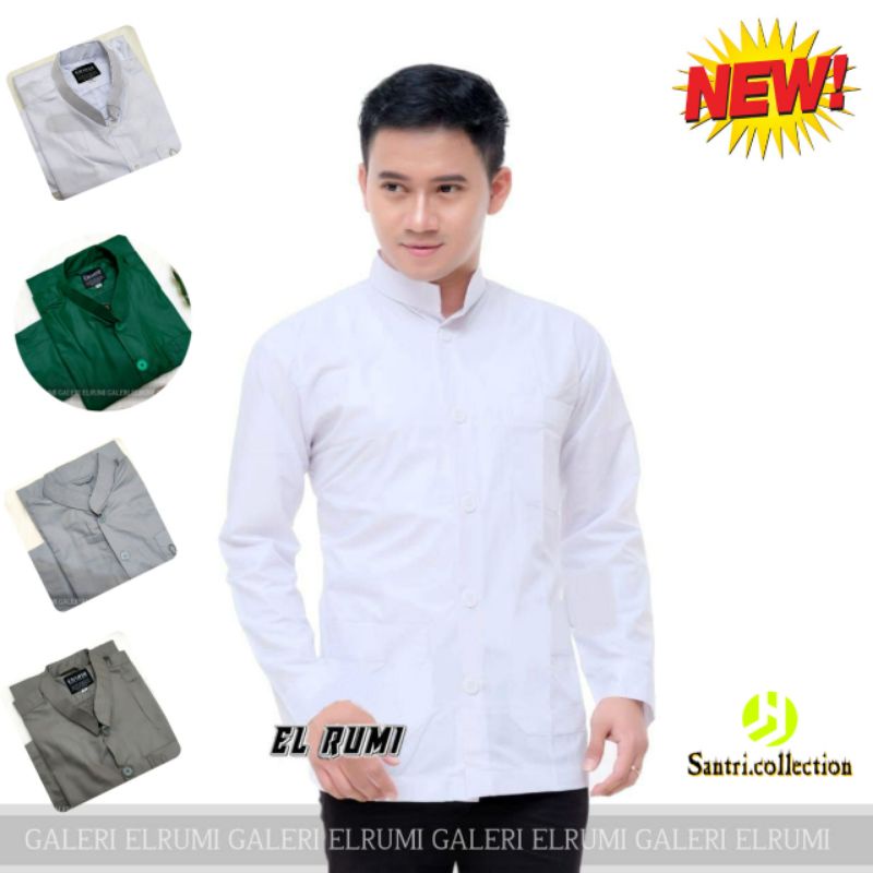 Koko polos koko el rumi original baju koko gus azmi koko azzahir koko putih koko dewasa koko hilwa