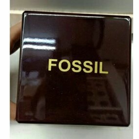 kotak jam tangan box kayu fossil