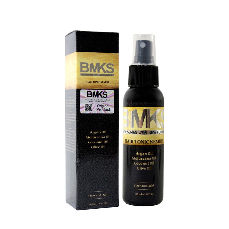 TONIC BMKS SPRAY HAIR TONIC KEMIRI  Penumbuh Rambut  Anti Kebotakan