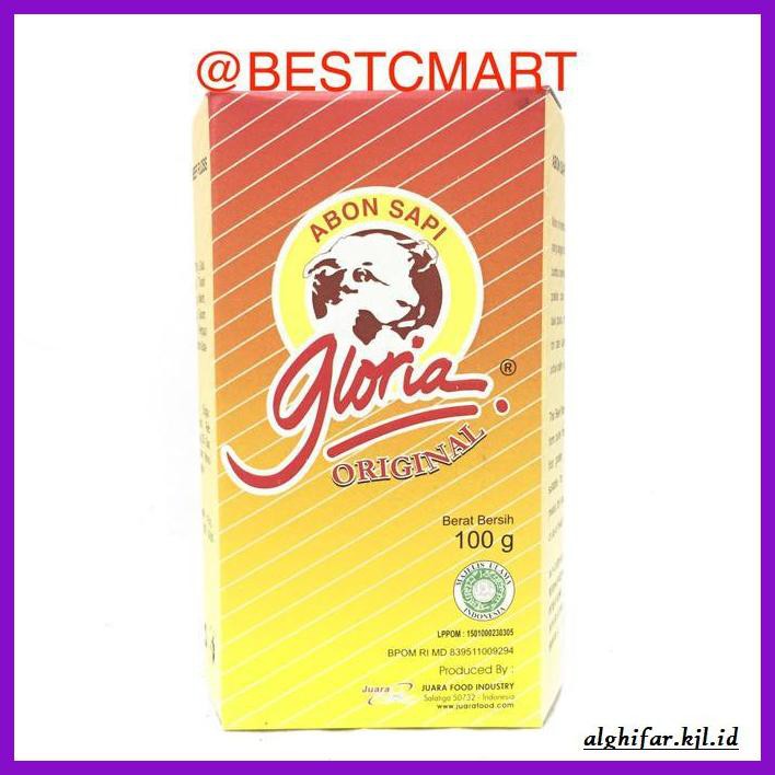 

Makanan-Kering- Abon Gloria Sapi Kotak Kecil (100 Gr) -Aneka.