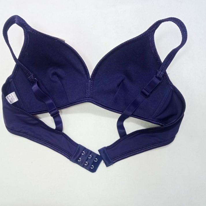 ♂ Bra Tanpa Kawat Busa Tipis Tally 0286/BH Scalen Tanpa Kawat Tanpa Busa Bahan Katun 34-40 ⅎ