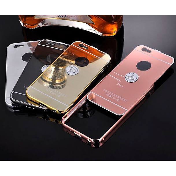 Case bumper mirror premium case mewah cermin for xiaomi redmi note 4x