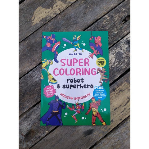

Super Coloring Robot & Superhero
