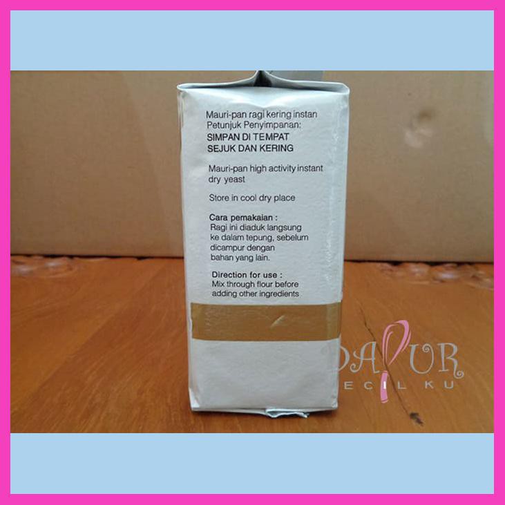 

MAURIPAN / MAURI-PAN RAGI INSTANT DRY YEAST 500 GR