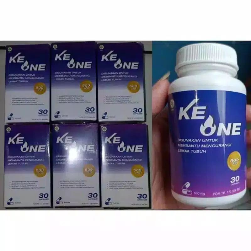 Ke One Asli - KeOne Original Obat Pelangsing Herbal - Obat Diet Penurun Berat Badan Asli