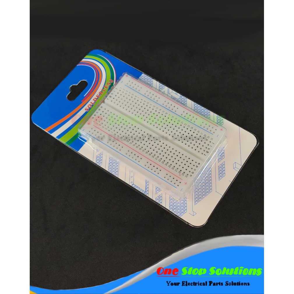 MINI SOLDERLESS BREADBOARD 400 TIE POINTS 400 TITIK COCOK DGN MB102