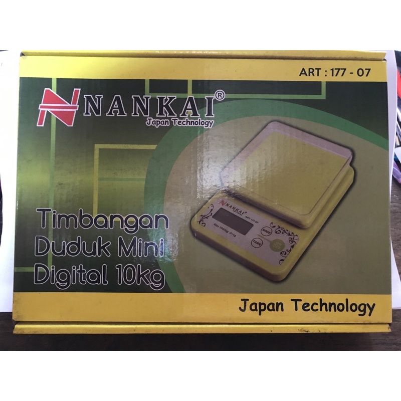 Timbangan duduk mini digital 10kg