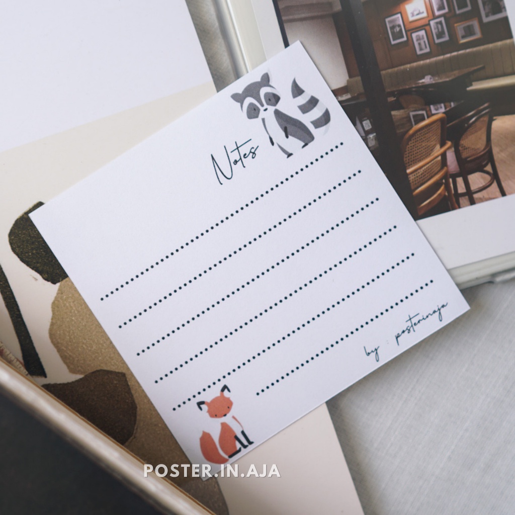 

Notes Memo Kertas Notepad Note Catatan Unik Lucu Aesthetic Reminder Mini Memopad