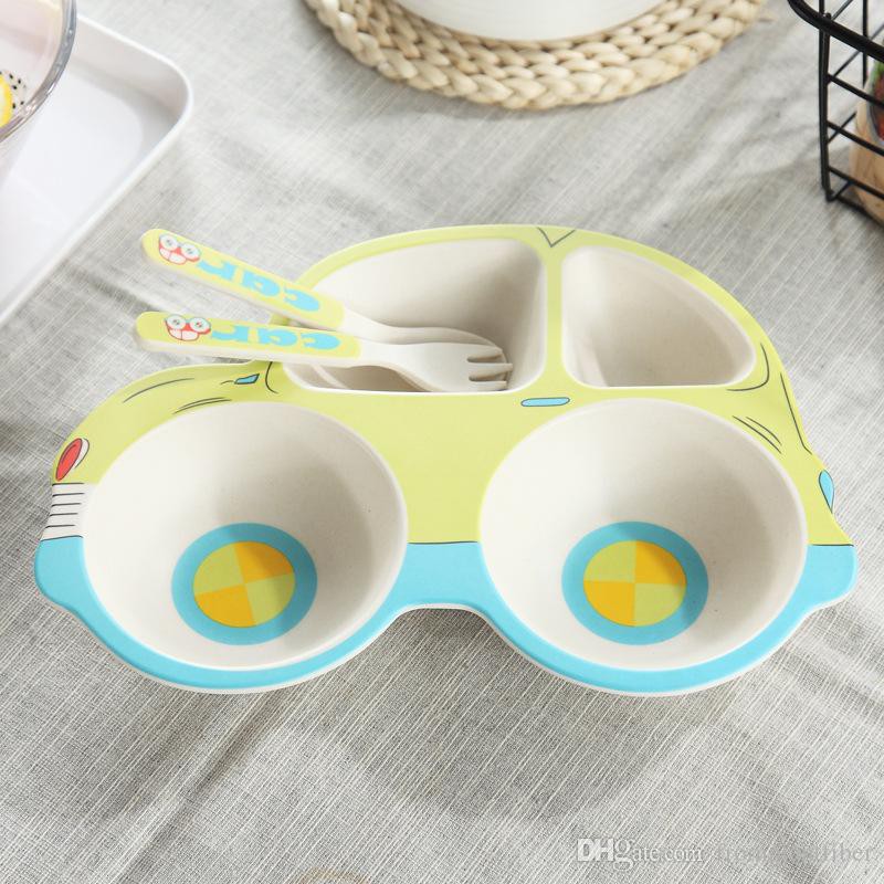 Bamboo Feeding Set Car Series Tutumi / Feeding Set Bayi / Feeding Set Bamboo