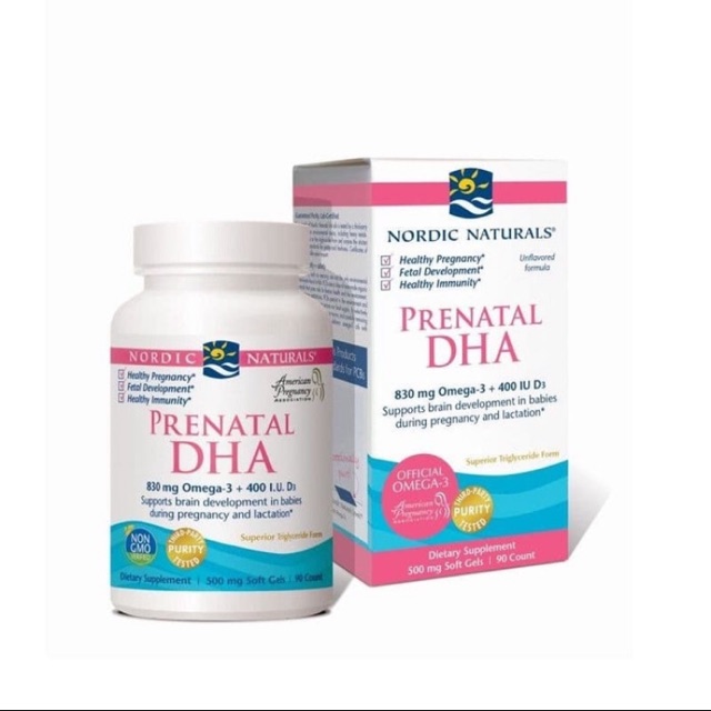 Nordic Naturals Prenatal DHA, 90pcs (Import Singapore