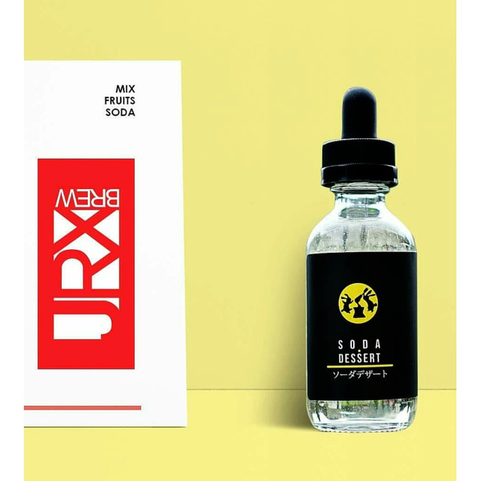 Soda Dessert Jrx Brew 3mg 6mg 60ml Freebase Liquid Vape Pod Vapor