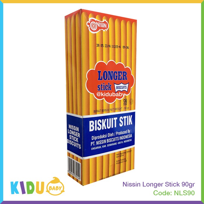 Nissin Longer Stick 90gr Kidu Baby