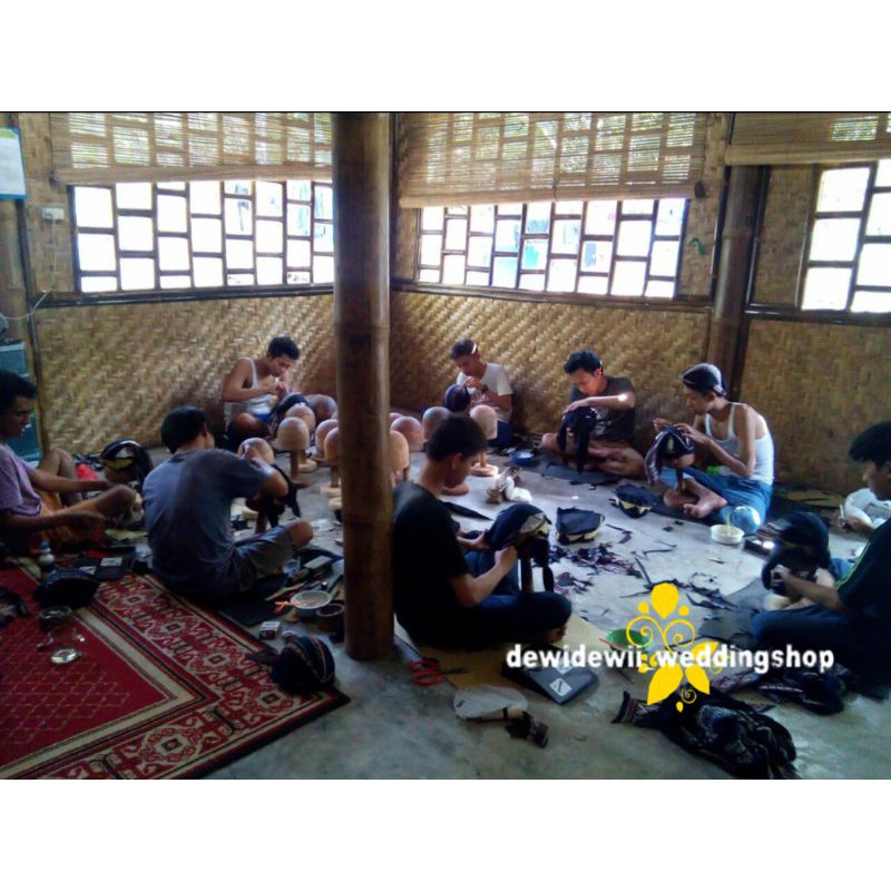 Blangkon Jogja Halus / Blangkon Mataram, Bahan Mbogo