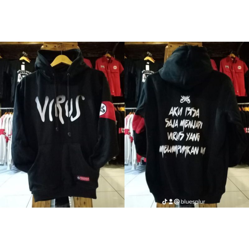 HOODIE SLANK - VIRUS -   HOODIE SLANK - JUMPER- HOODIE SLANK - HOODIE - JUMPER - JAKET - SWEATER - J
