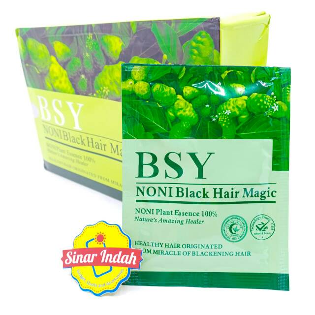 Shampo Magic Hair BSY Noni Black