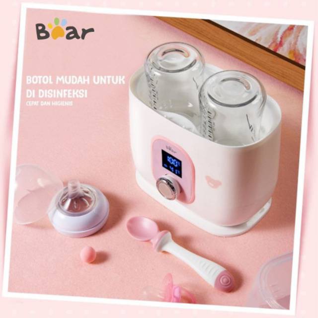 Makassar - Bear Penghangat Botol Susu Bayi - Bottle Warmer - Bear NNQ-A02B1