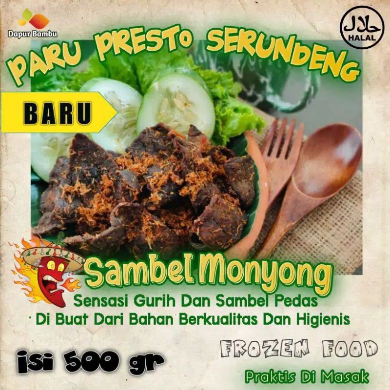 

Paru Presto Goreng Serundeng