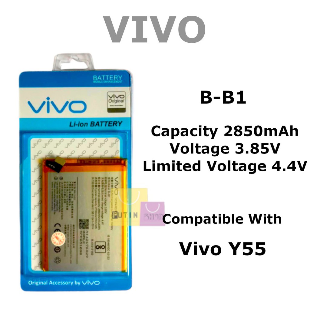 Batre battery batere baterai VIVO Y55 / Y55S / Y55L / BB1 / B-B1