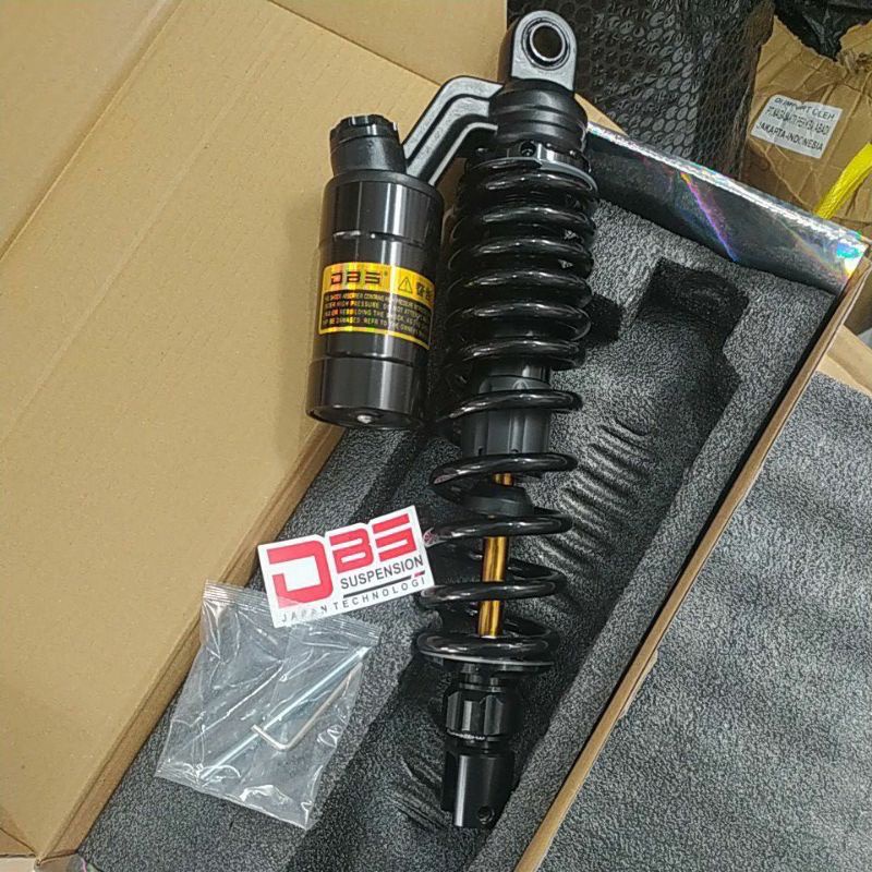 Shockbreaker tabung atas asli DBS model KTC extreme full black series as gold mio beat vario