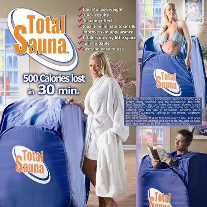 Steam Sauna Spa Portable - Total Sauna Spa Room | Alat Mandi Uap