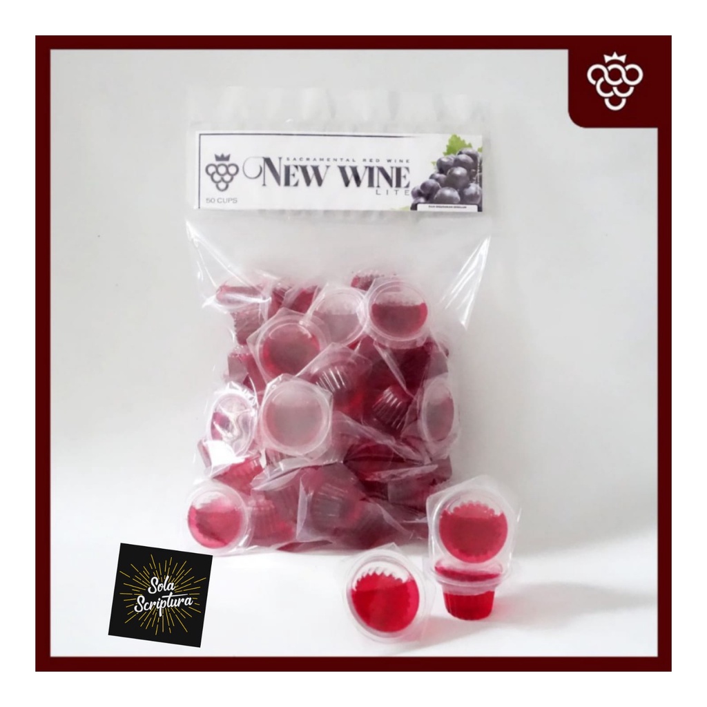 

Minuman Perjamuan Gerejawi Lite isi 50 New Wine