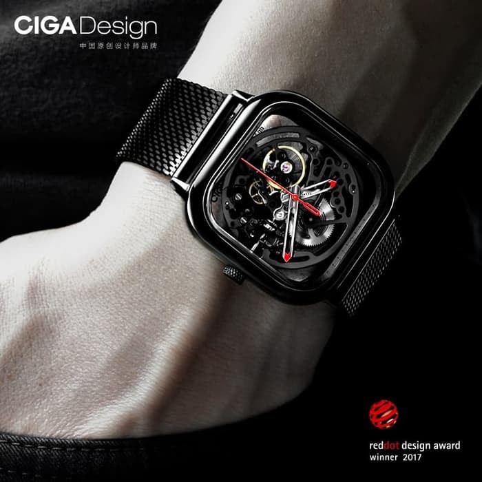 Jam Tangan Xiaomi CIGA Design Reddot Design Automatic Mechanical Watch