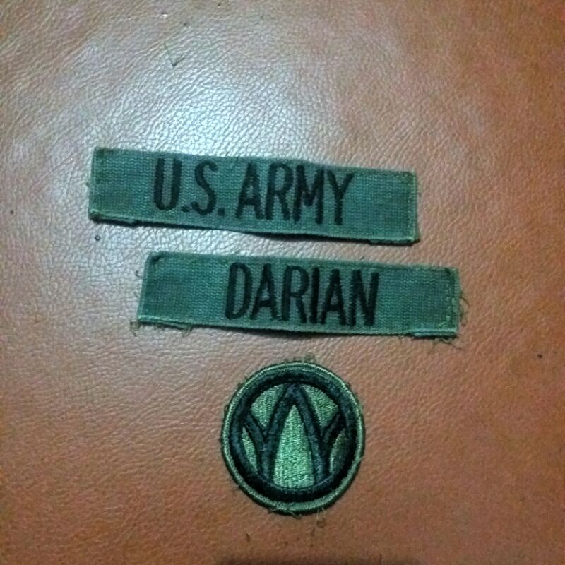 Patch Us Army Original Cabutan Sepaket