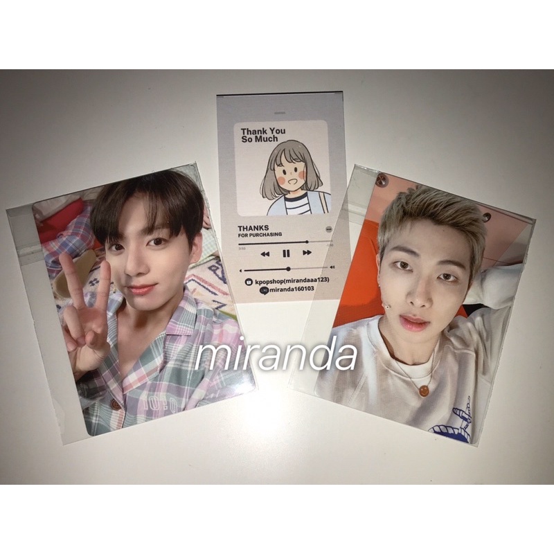 BTS Merch Box 6 Jungkook RM Official