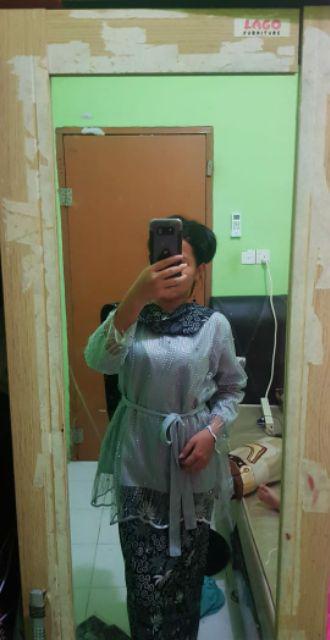 Wou Batik Couple Savana Ruffle Batik Couple Ori Ndoro Jowi Dnt Garansi Termurah - Bs117