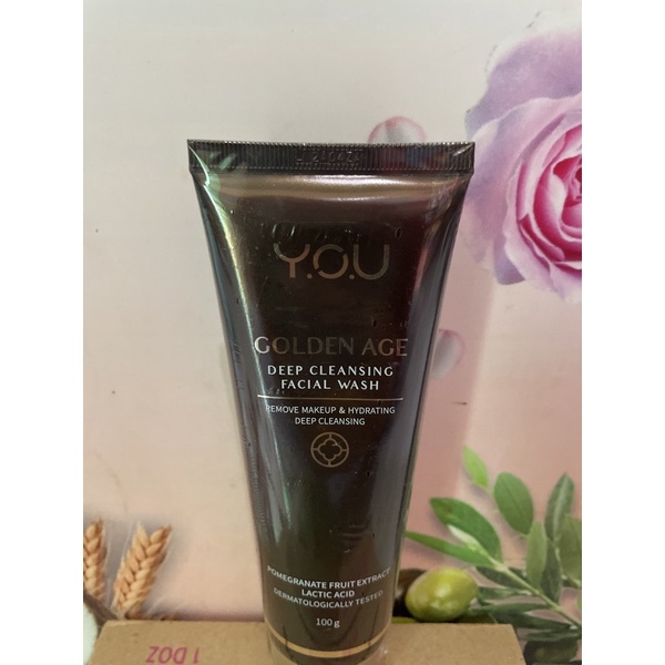 you golden age facial wash 100g