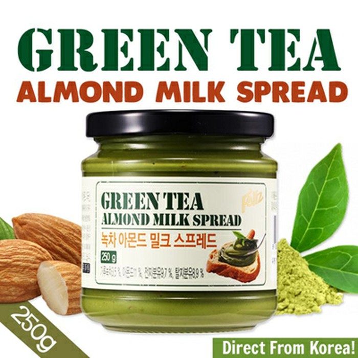 

Felliz Greentea almond milk spread / feliz greentea almond milk spread