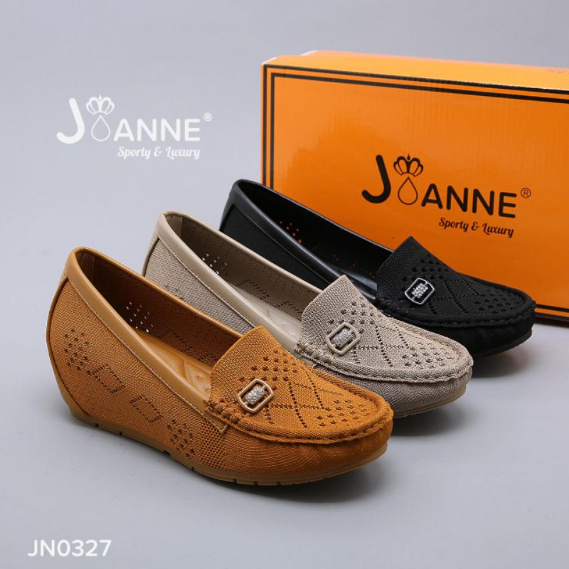 RESTOCK!! JOANNE Sepatu Wedges Shoes JN0327 [ORIGINAL BRAND]