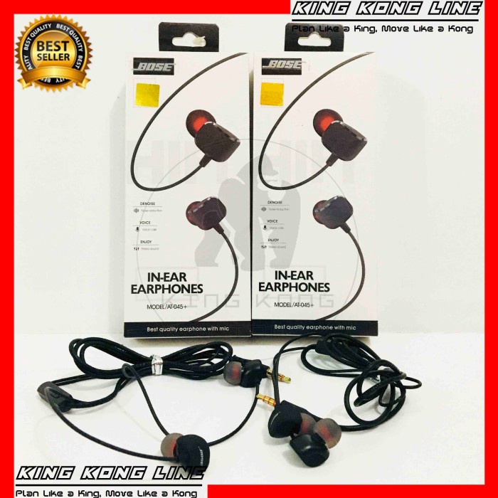 Headset IN-EAR EARPHONES Model  AT-045+