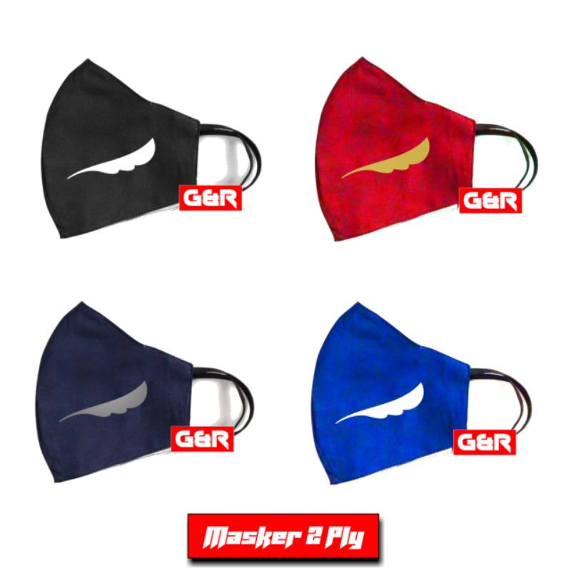 Masker Noah - Masker 2 Ply Noah Band - Masker Aril