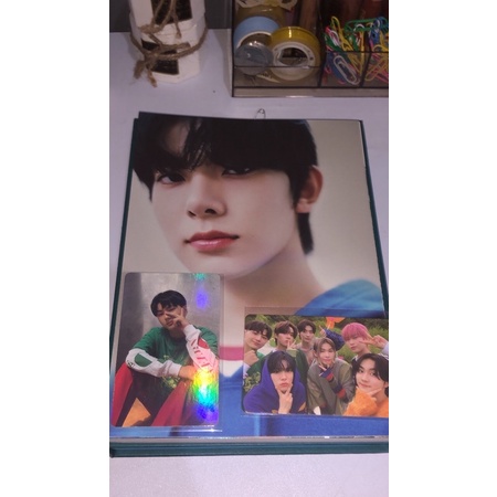 PC PHOTOCARD GROUP GRUP OT7 ENHYPEN CHARY CHARYBDIS OFFICIAL