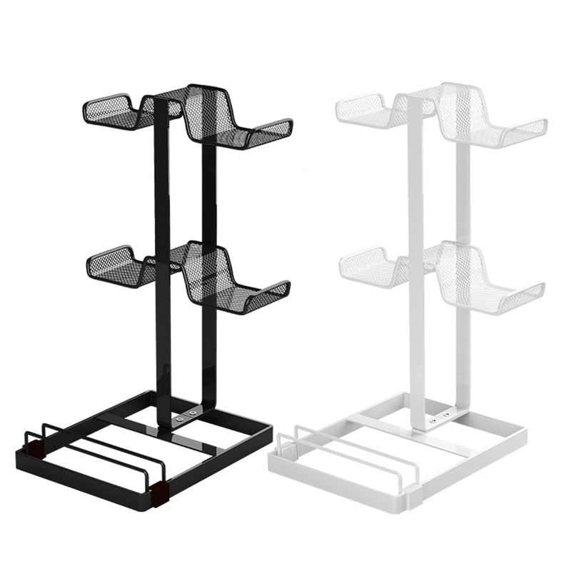 Btsg Controller Display Holder Stand Gamepad Metal Desktop Storage Organizer Bracket Untuk Switch///Untuk PS3