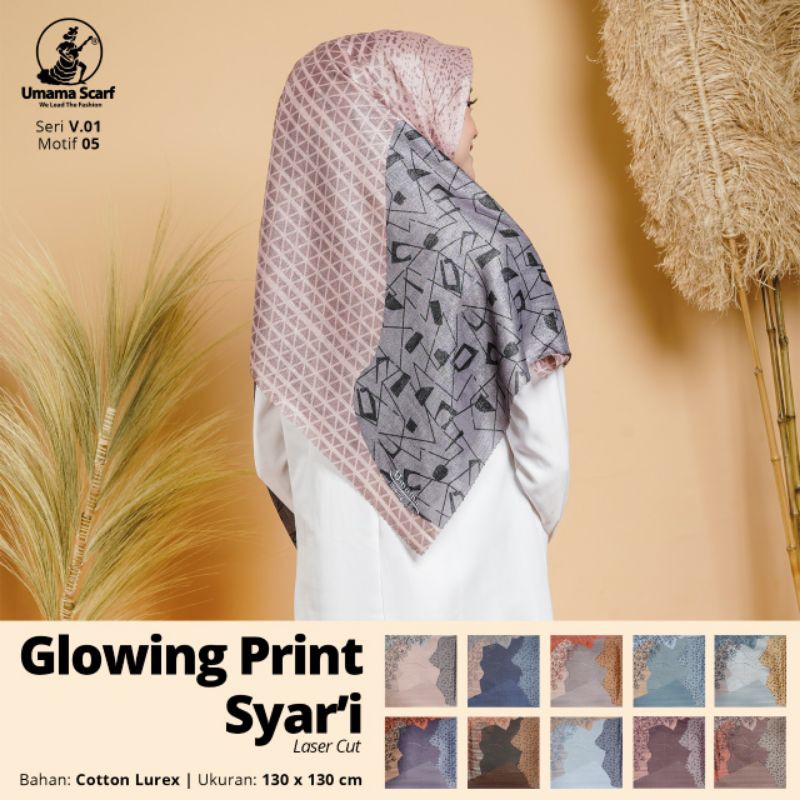 Glowing print lc syar'i ny umama